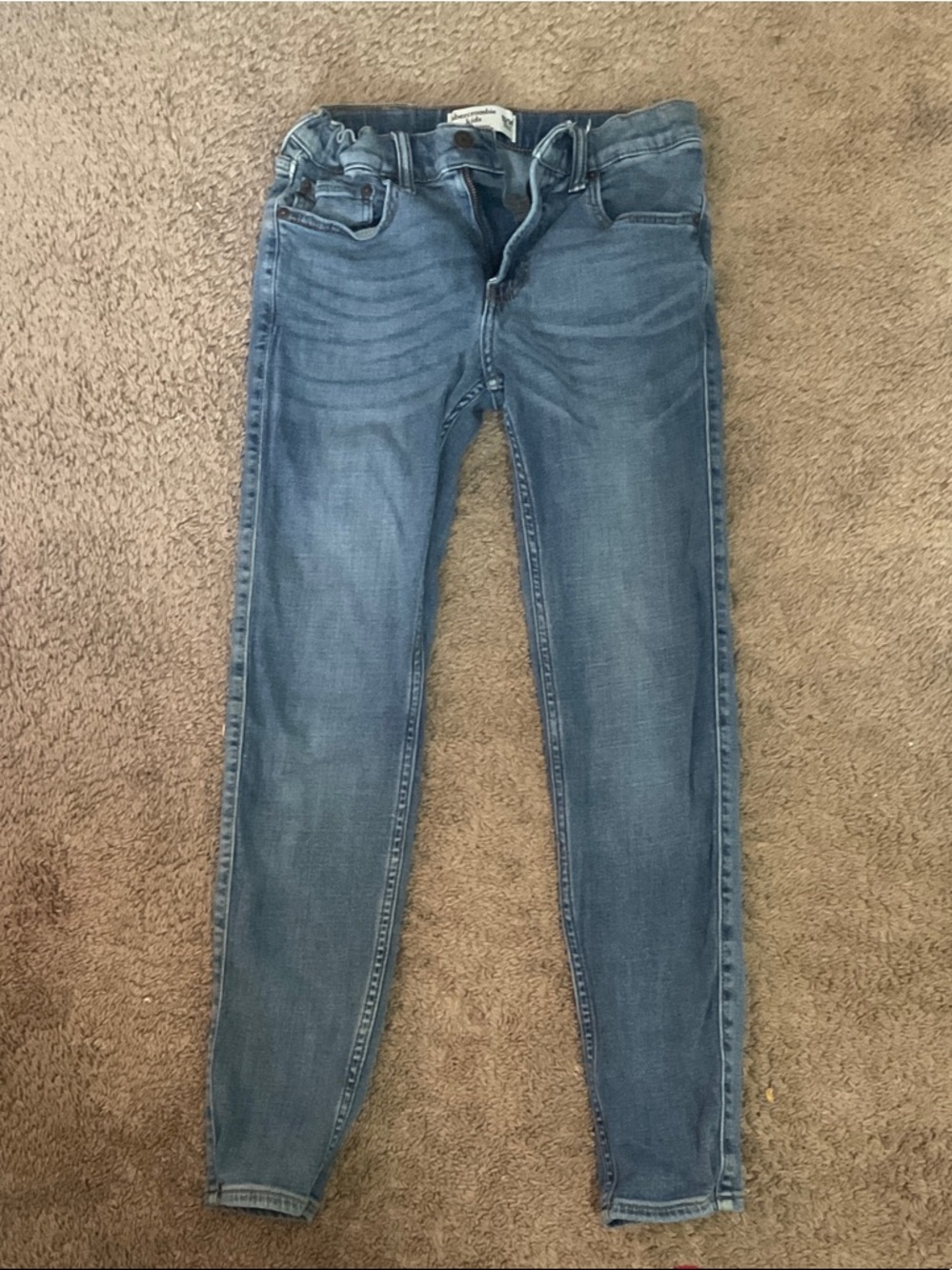 abercrombie kids Skinny Jeans in Blue Wash